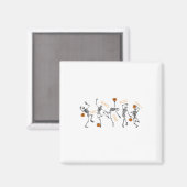 Dansende Skeleton Bible Verse Droge Botten komen t Magneet (Voorkant / Achterkant)