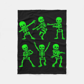 Dansende skeletten Dance Challenge Girl Boys Kinde Fleece Deken