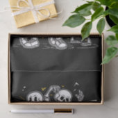 Dansende skeletten Dance Challenge Halloween Tissuepapier (Geschenk)