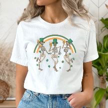 Dansende skeletten St. Patrick's Day