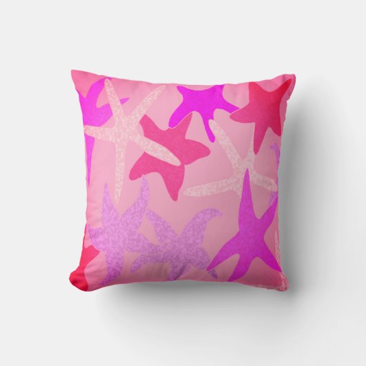 Dansende Starfish Sierkussen (Voorkant)