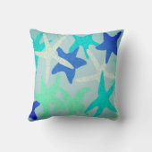 Dansende Starfish Sierkussen (Achterkant)