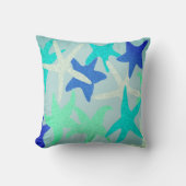 Dansende Starfish Sierkussen (Voorkant)