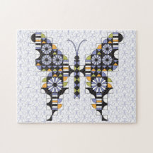 Dansende Swallowtail Butterfly Quilt Pattern