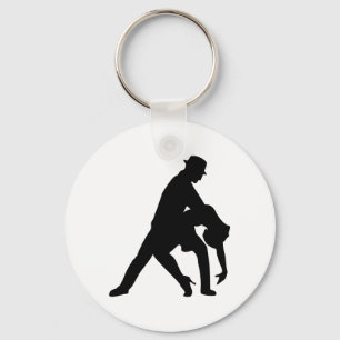 Dansende tango sleutelhanger