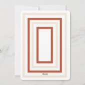 Dansende vakantie flat vakantie Kaart (Achterkant)