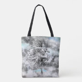 Dansende Vrouw Canvas tas (Achterkant)