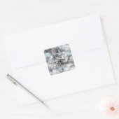 Dansende Vrouw Sticker (Envelop)
