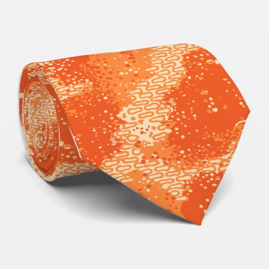 Dansende Waters Wedding Neckties Stropdas (Opgerold)