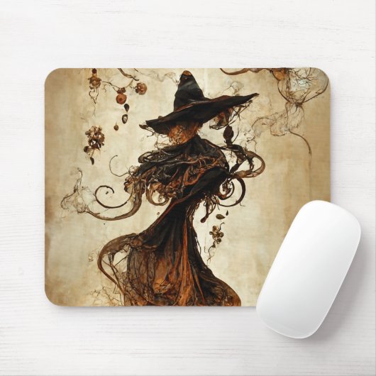 Dansende Witch Mousepad Muismat (Met muis)