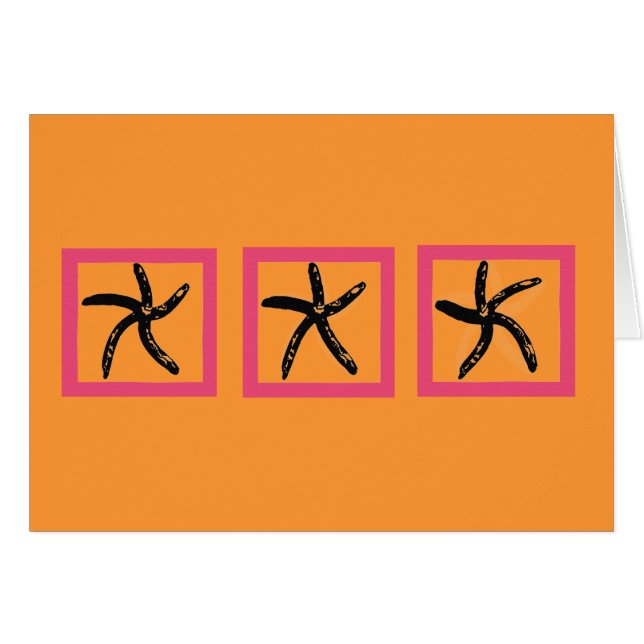 Dansende zeester (Voorkant Horizontaal)