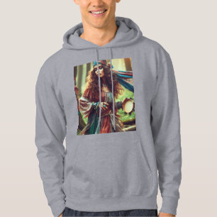 DANSENDE ZIGEUNERIN HOODIE