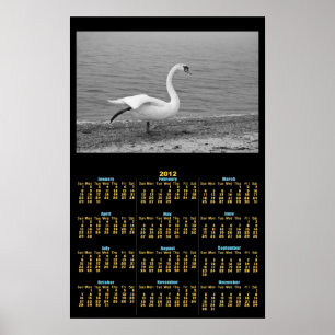 Dansende zwaan 2012 kalenderposter poster