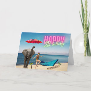  danser 21ste verjaardag Gewijzigde Art Birthday Kaart