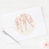 Danser avec le murmure du Sticker Mariage vent (Enveloppe)