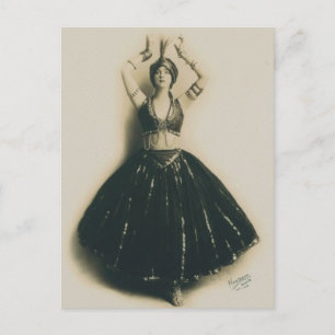 danser briefkaart