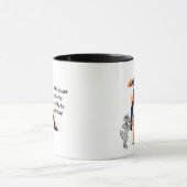 Danser Couple Tango Et Danser Chiens Café Mug (Centre)