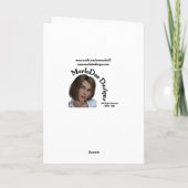 Danser dans les Bois Imaginaire Carte de voeux (Dos)