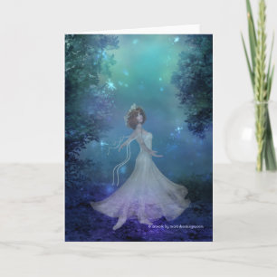 Danser dans les Bois Imaginaire Carte de voeux