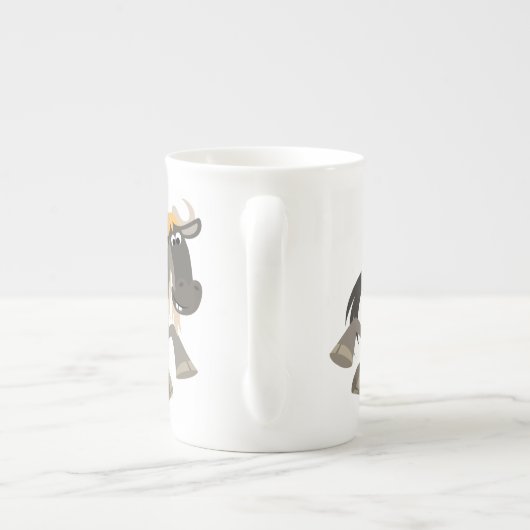 Danser Danser Danser Wildebeest Bone China Mug (Dos)