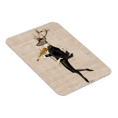 Danser deer met Violin 2 Magneet (Rechterzijde)