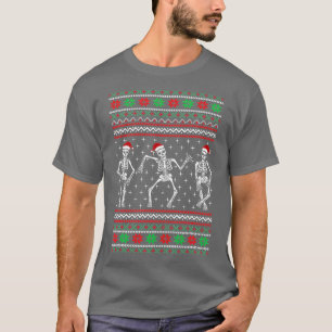 Danser Drôle Skeletons laides Sweat de Noël