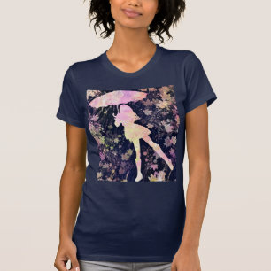 Danser en T-shirt de la pluie