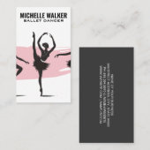 Danser/Es Visitekaartje (Voorkant / Achterkant)