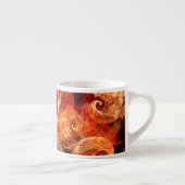 Danser Feux d'artifice Art Abstrait Espresso Mug (Droite)