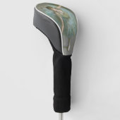 Danser in Green Edgar Degas Golfheadcover (Schuin)