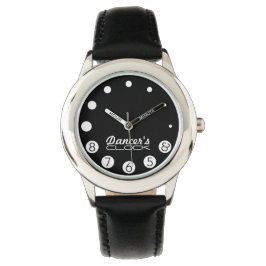 Danser klok met cijfers voor een Dancer's. Horloge