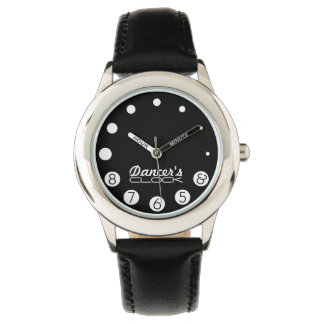 Danser klok met cijfers voor een Dancer's. Horloge