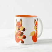 Danser mignon Danson Fox Mug (Devant droit)
