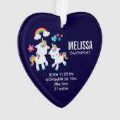 Danser mignonne Unicornes Magique Rainbow Baby Bir (devant)