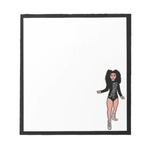 Danser Notitieblok Zwart / Zilver B