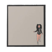 Danser Notitieblok Zwart / Zilver B 2 (Voorkant)