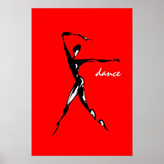 danser poster (Voorkant)