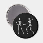 Danser Retro Skeletons Magnet (Recto/Verso)