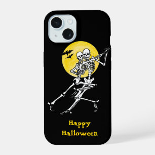 Danser Skeleton Couple sous une Pleine lune