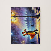Danser sous un puzzle lampe de rue (Vertical)