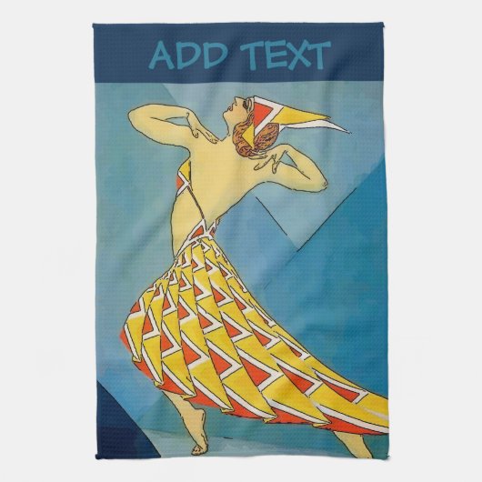 danser theedoek (Verticaal)