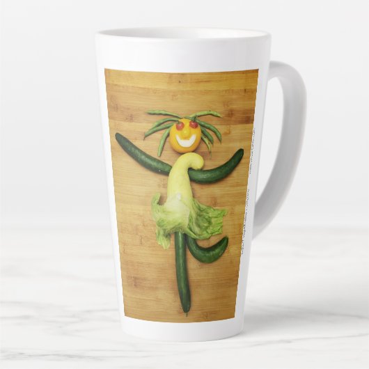 Danser Twyla Latte Mug (Angle droit)