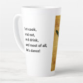 Danser Twyla Latte Mug (Angle gauche)