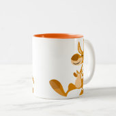 Danser un joli dessin Kangaroo Mug (Devant droit)