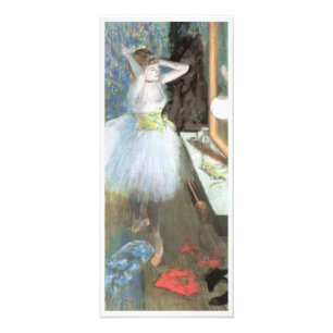 Danseres in haar kleedkamer door Edgar Degas Foto Afdruk