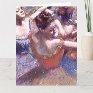 Danseressen 1899 Edgar Degas Kaart