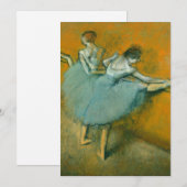 dansers aan de Barre | Edgar Degas (Voorkant / Achterkant)