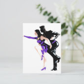 dansers briefkaart (Staand voorkant)
