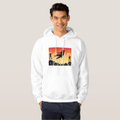 dansers en luidsprekers hoodie (Voorkant volledig)