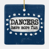 Dansers hebben meer plezier in het Ornament (Achterkant)